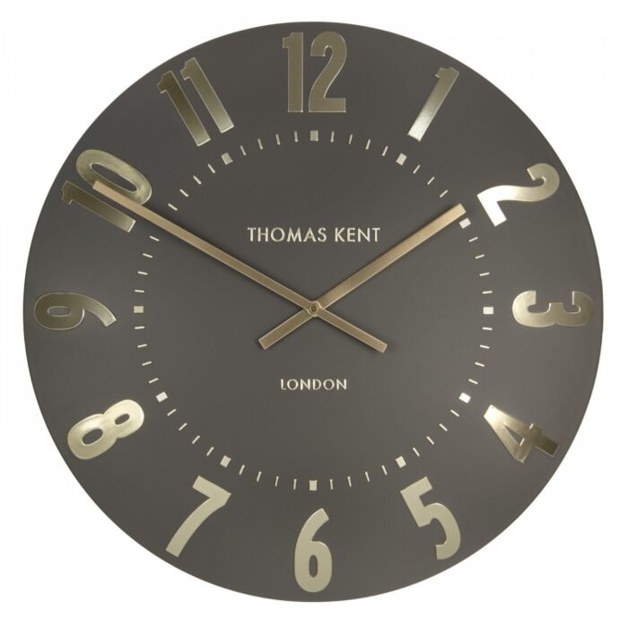 Thomas Kent - Mulberry Espresso Large Wall Clock